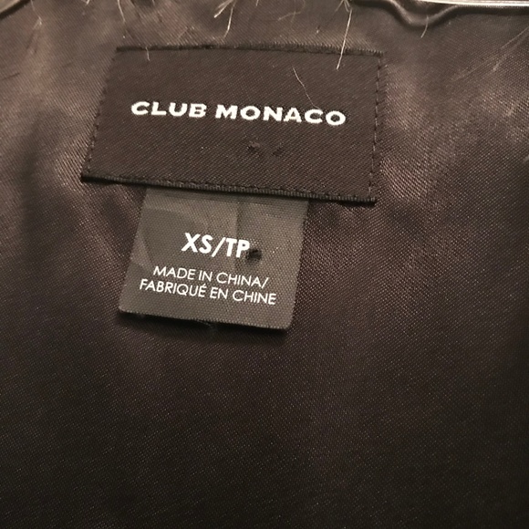 Club Monaco: Faux Fur Vest - Picture 5 of 5